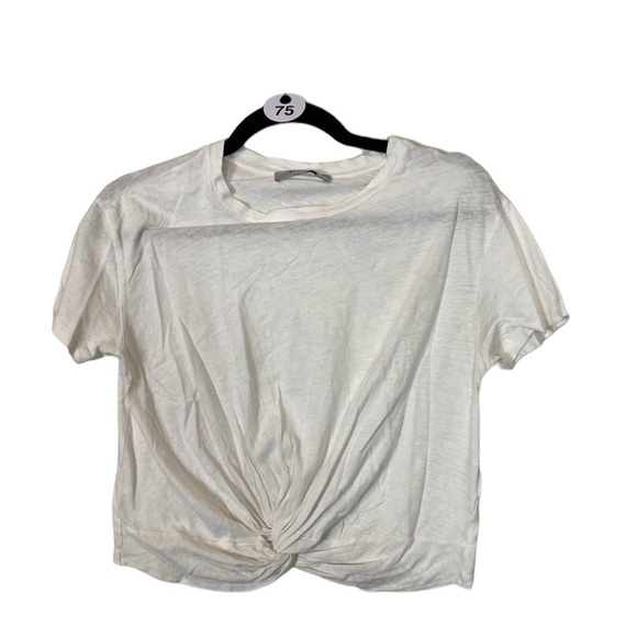 All Saints white knot front tee - Picture 1 of 6